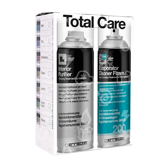 dezinfekce A/C - pěna + aerosol 200 ml + 200 ml vůně citron